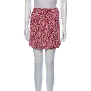 Reformation Paisley Skirt